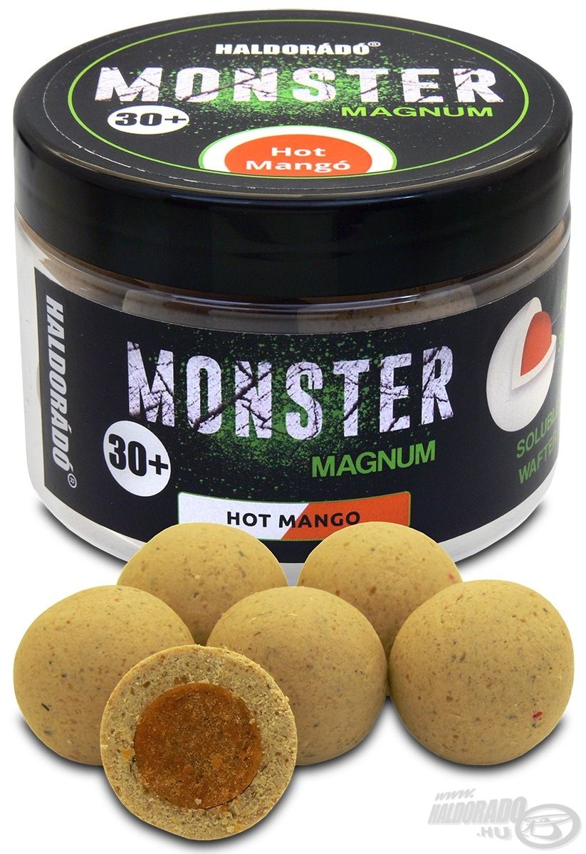 HALDORÁDÓ MONSTER Magnum 30 mm Hot Mangó Haldorádó Webáruház