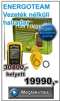 ENERGOTEAM Vezeték nélküli halradar