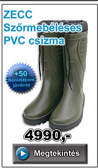 ZECC Szőrmebéléses PVC csizma