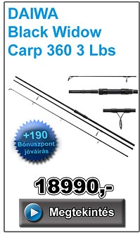 DAIWA Black Widow Carp 360 3 Lbs