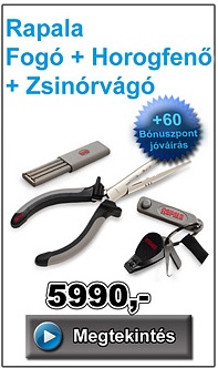 Rapala Fogó + Horogfenő + Zsinórvágó