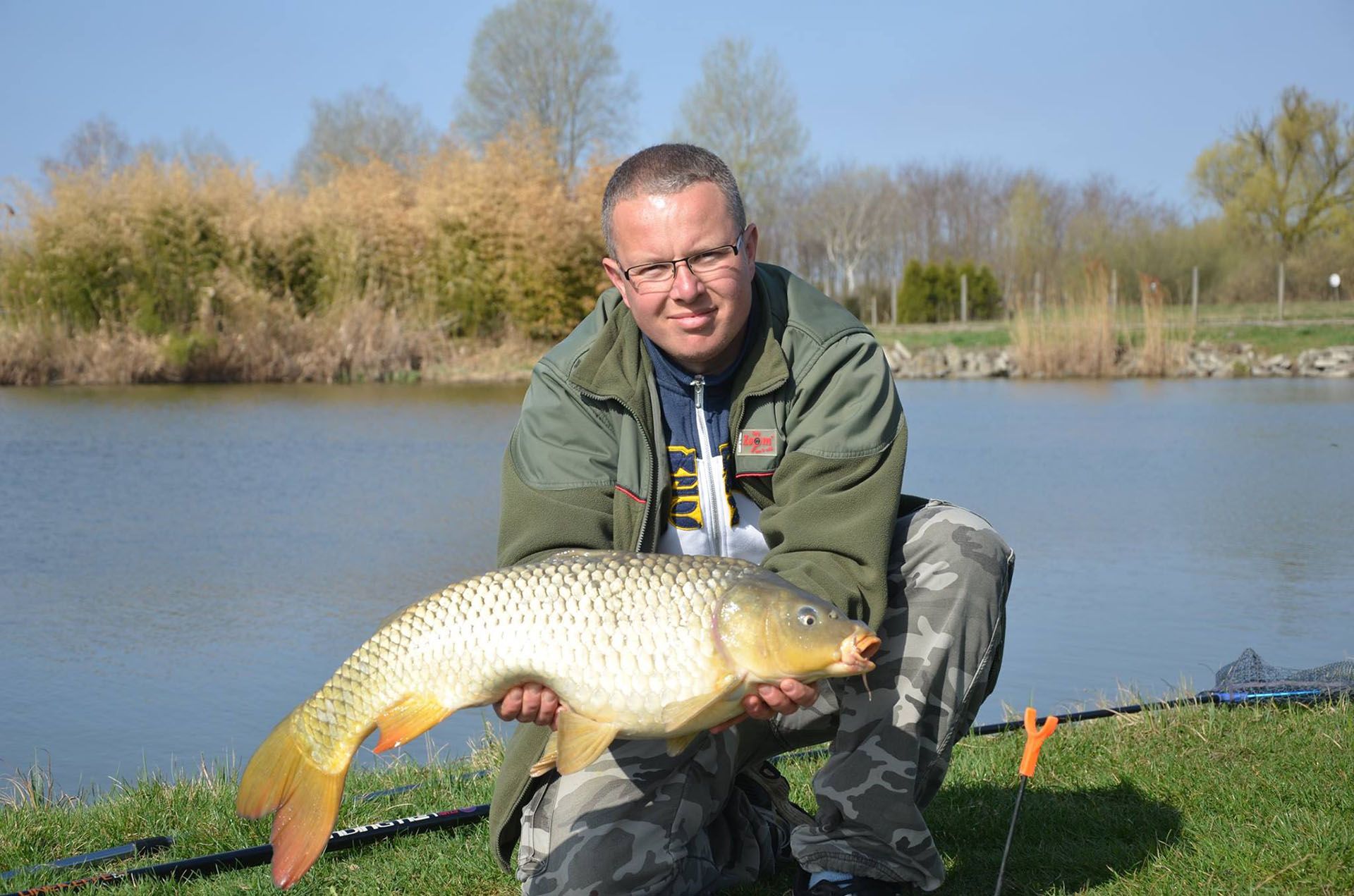 Letenovics Gábor termetes halakkal sokkolta versenytársait és 50 kg feletti fogással nyerte az első fordulót