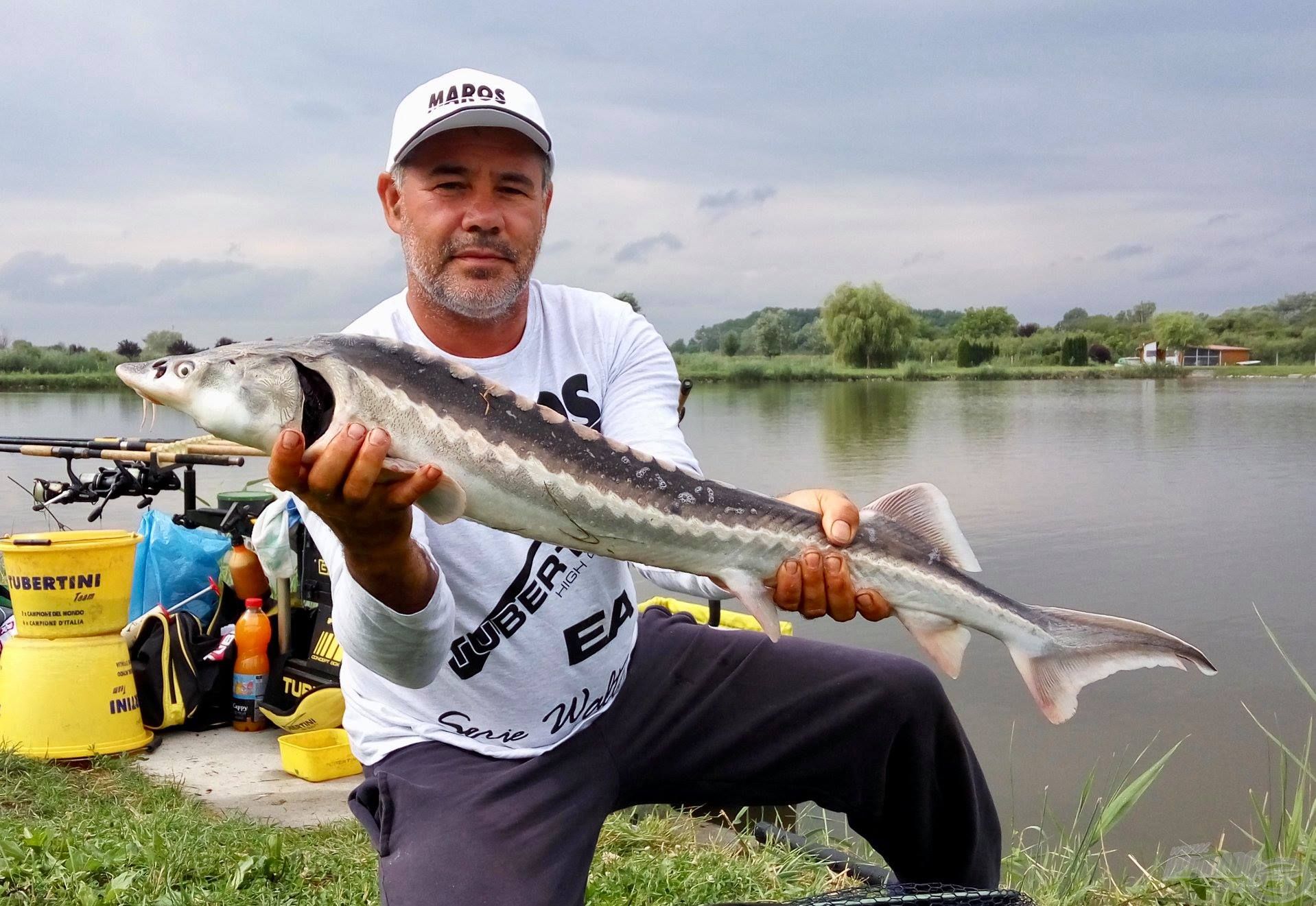 A tokhalaknak már nem jutott akkora szerep, de Csővári Tibi most is fogott belőlük