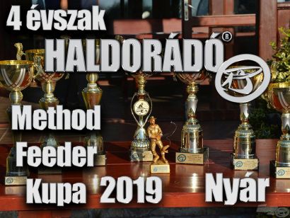 4 évszak Haldorádó Method Feeder Kupa 2019 versenysorozat kiírás – Nyár