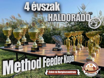 4 évszak Haldorádó Method Feeder Kupa 2022 versenysorozat kiírás – Nyár