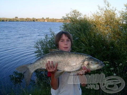 Bíró Zsombor 5 kg-os pergetett balinja