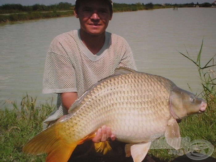 Pályafutásom első 10 feletti pontya 2006-ból, 12 kg-mal