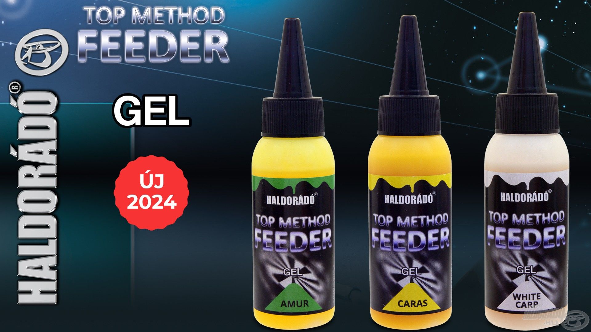 A Top Method Feeder család aromakínálata spray és gél formában is három-három változatban kerül forgalomba…