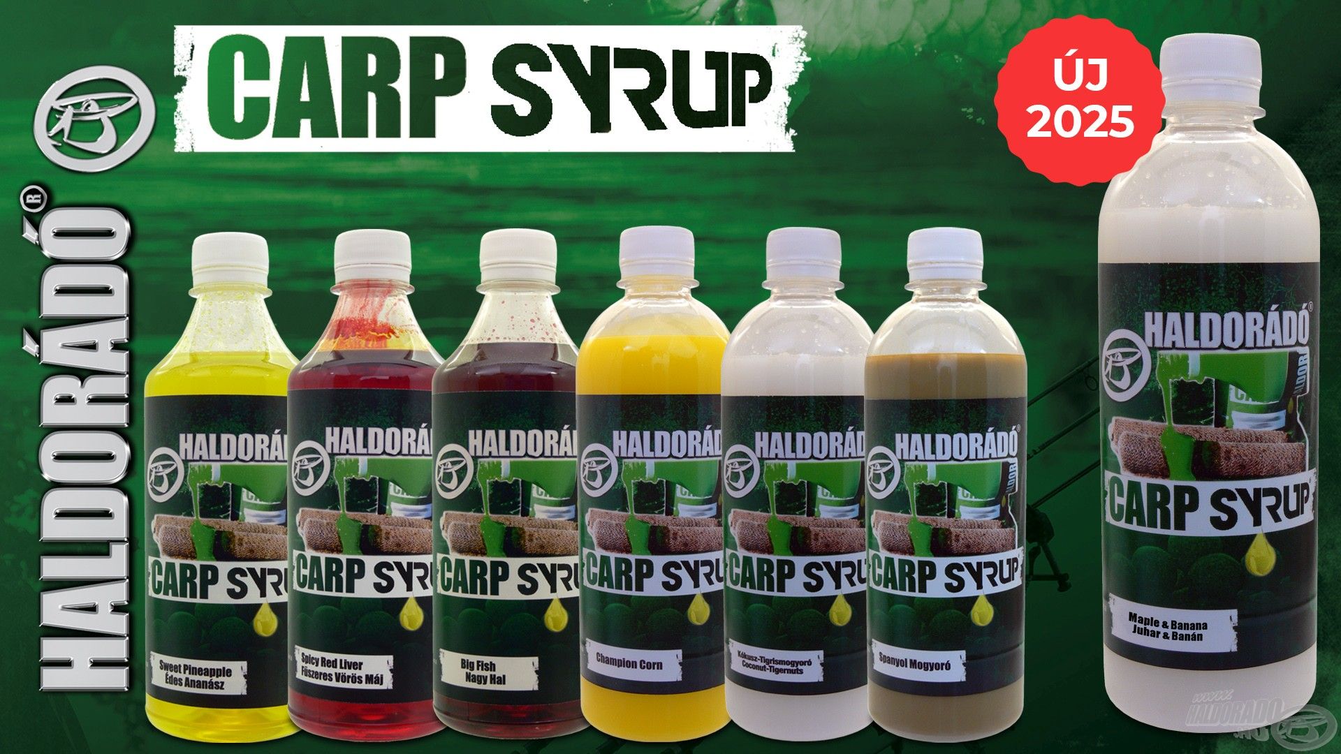 A Carp Syrup aroma is elérhető az új Juhar & Banán ízben