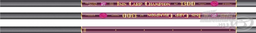 ISIS Carp Champion: a neve is sugallja, hogy a felsőkategóriás pontyos botokhoz tartozik