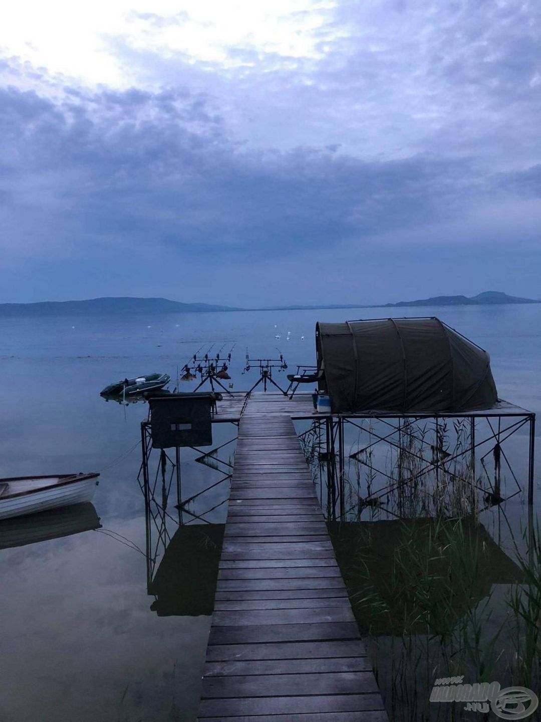 … és egy szuper stég várja az ide érkezőket