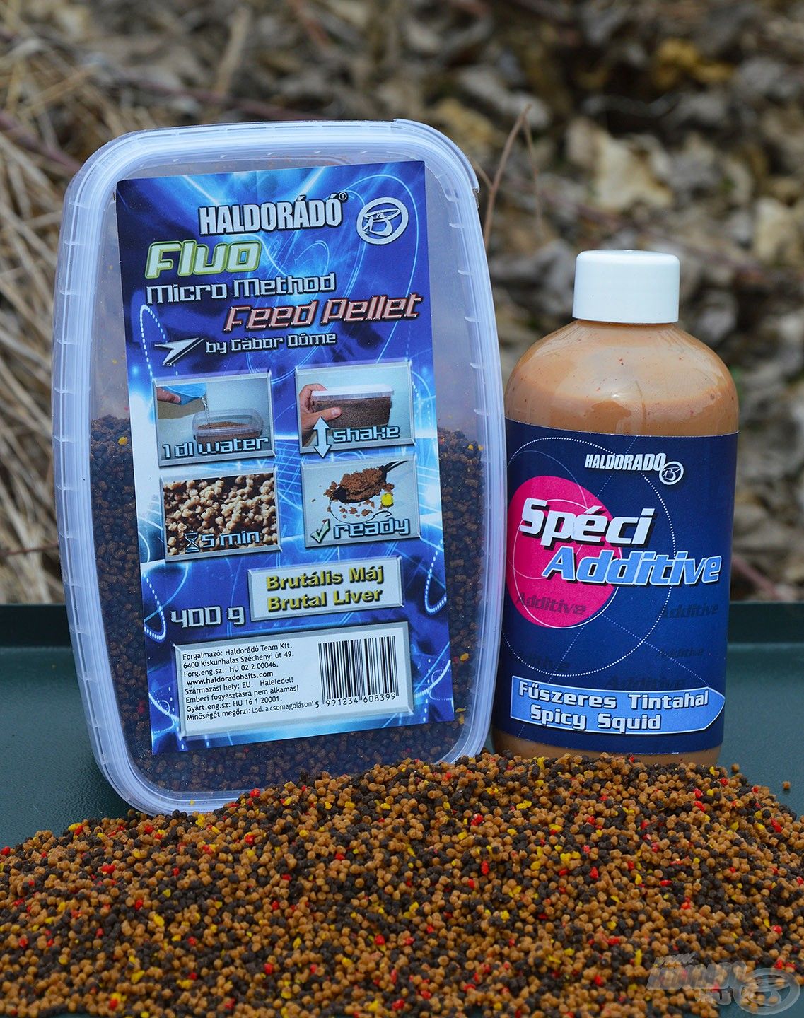 A Brutális Máj Fluo Micro Method Feed Pellet és a Fűszeres Tintahal SpéciAdditive nagyon ütős páros, ami hideg vízben is jól teljesít!