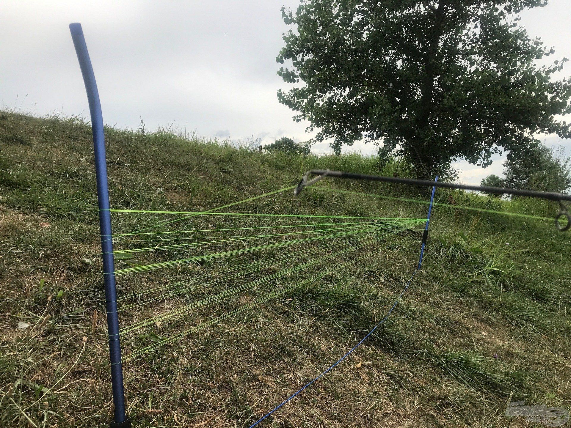 A távolságmérő rúd nagy segítség a pontos horgászat kivitelezésében