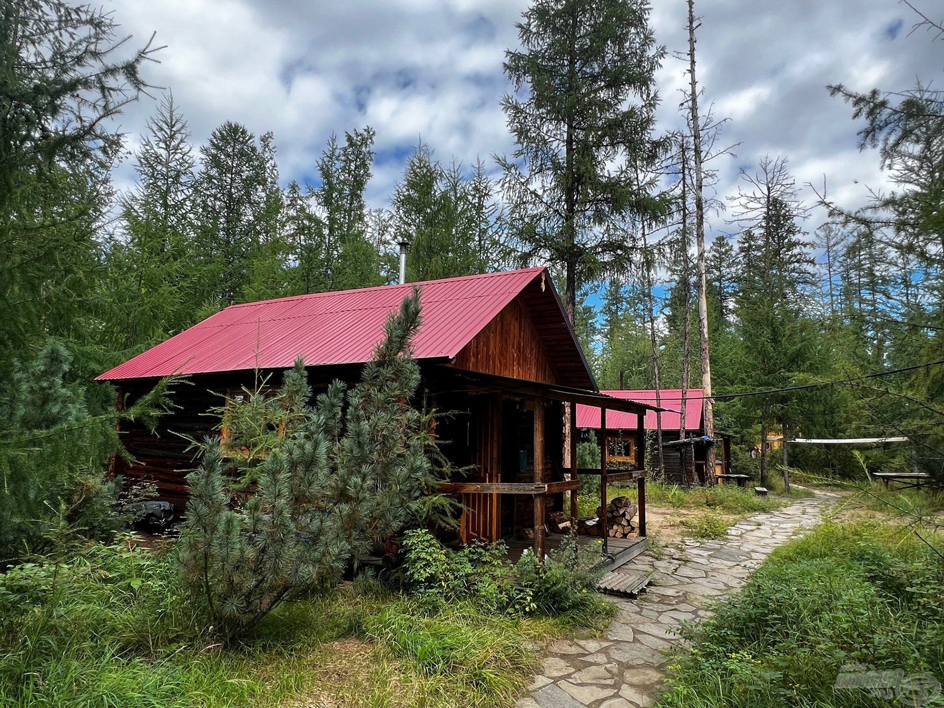 Táborhelyünk a vadonban