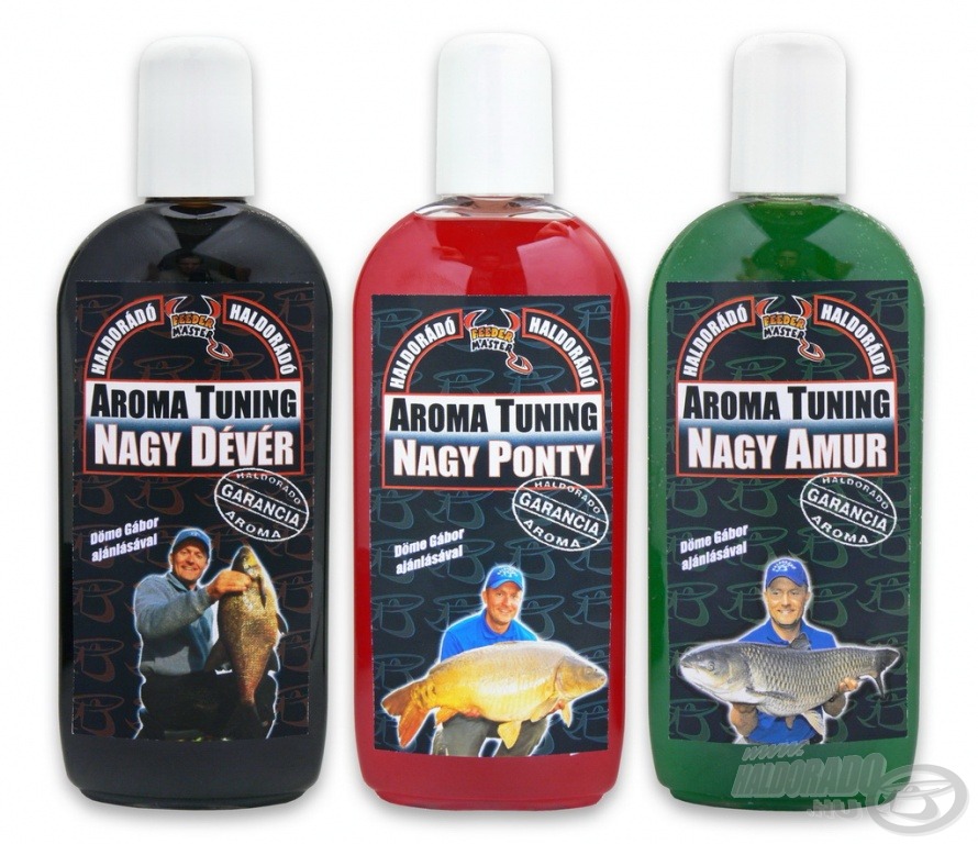 Az új Haldorádó termékcsalád, az Aroma Tuning három taggal lépett piacra