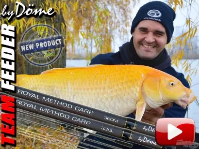 Akcióban a By Döme TEAM FEEDER Royal Method Carp feederbot 2. rész