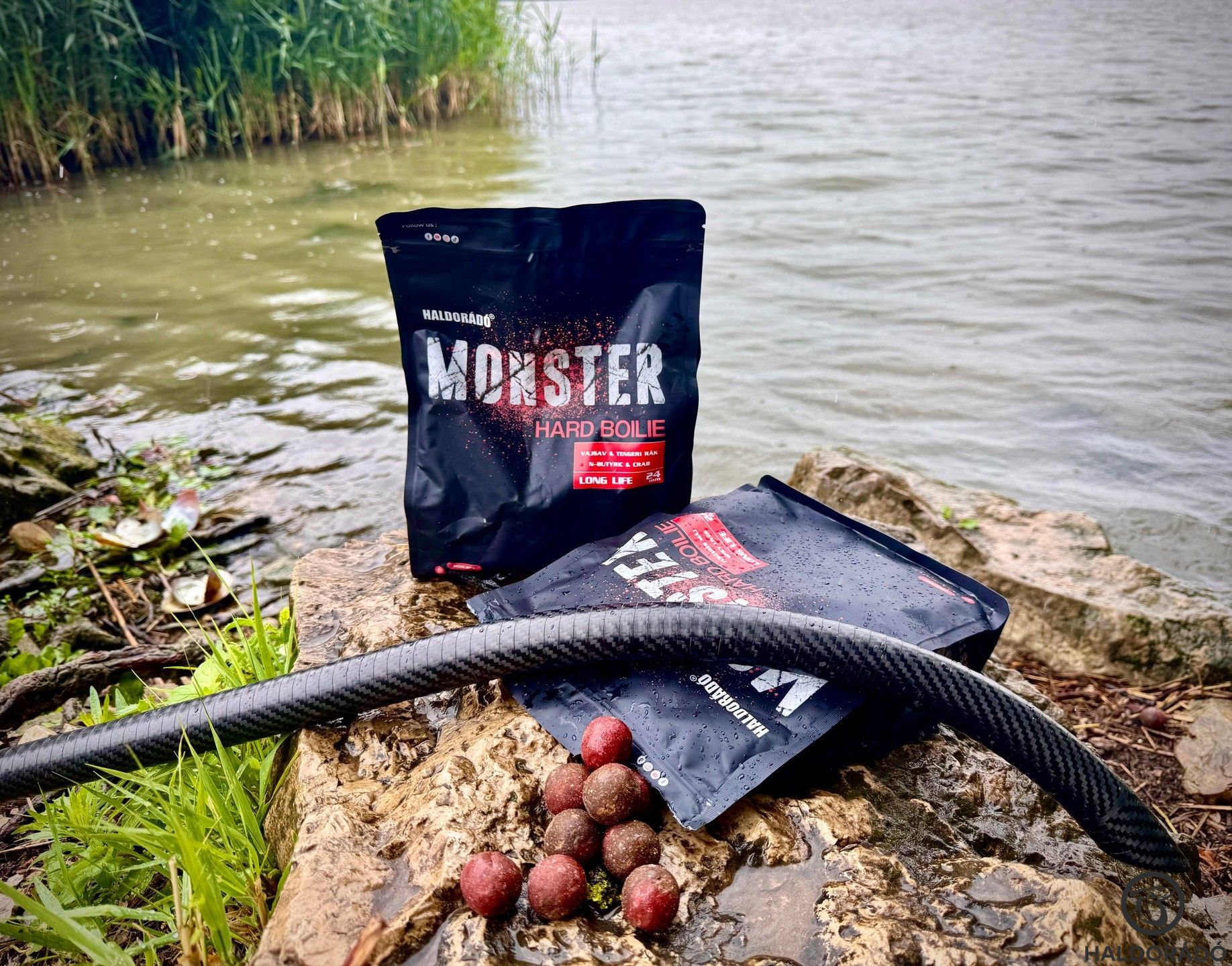 A kis-balatoni pontyok menüje ezúttal a Monster Hard csalikból állt