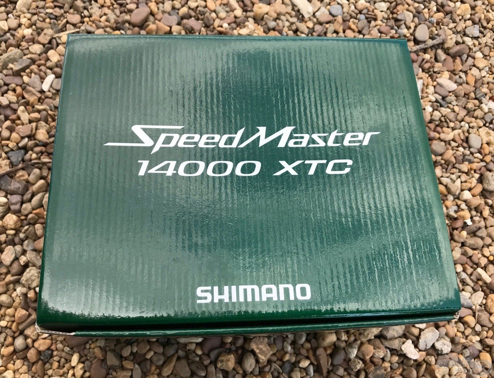 Shimano SpeedMaster 14000XTC még a dobozban pihen, de nem sokáig!