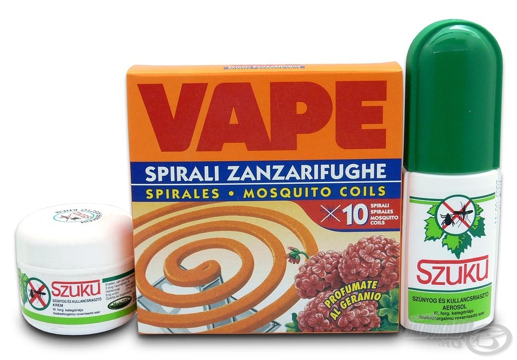 A természetben sokszor aranyat ér egy szúnyogriasztó spray vagy füstölő