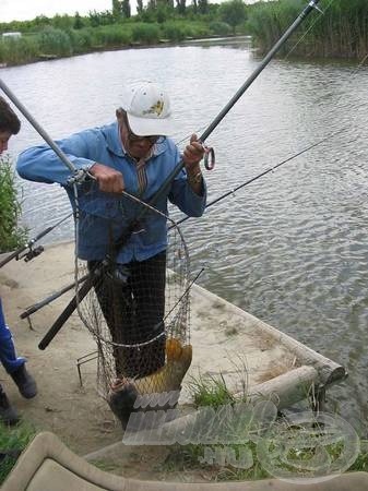 Az öreg horgász és a 8.7 kg-os tükörponty