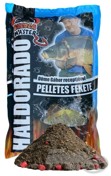 HALDORÁDÓ Feeder Pelletes Fekete