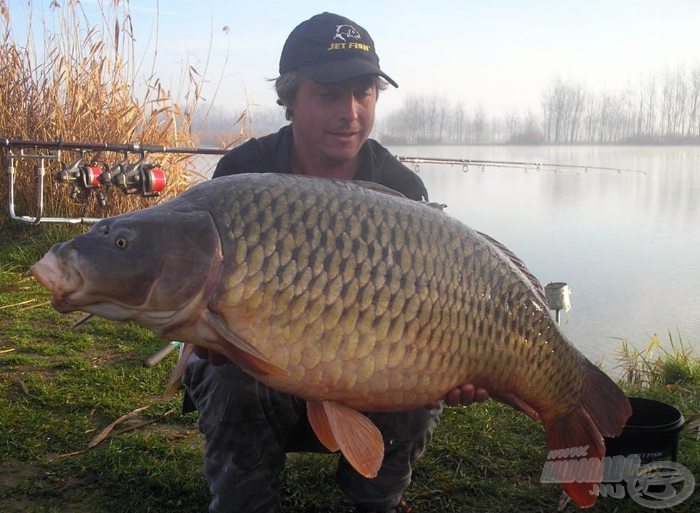 Misó új egyéni és abszolút tórekordot jelentő pikkelyese, „Casper”, 18,32 kg