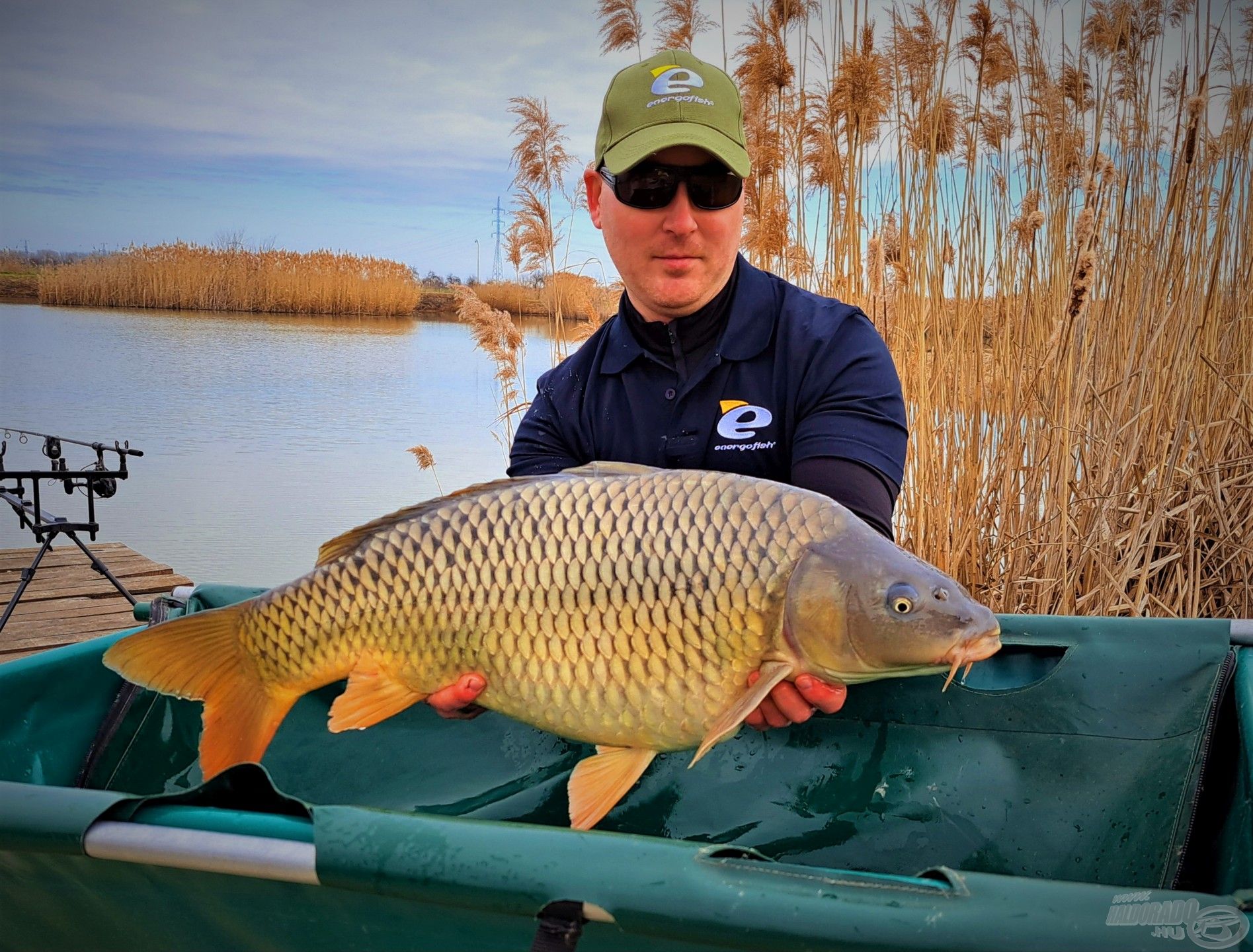 Egy februári, gyönyörű, 9 kg-os pikkelyes…