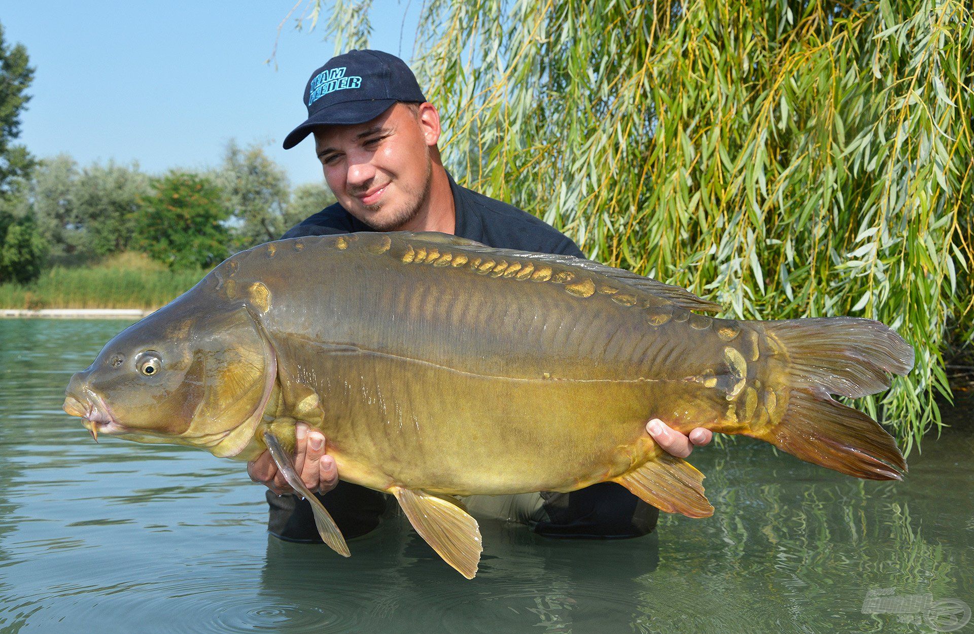 Első dabasi horgászatom csúcs hala ez a 15 kg feletti matuzsálem