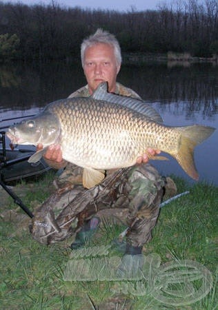 A több kifogott amuron kívül a Big Carp Team azért szép pontyokat is sikeresen kifárasztott