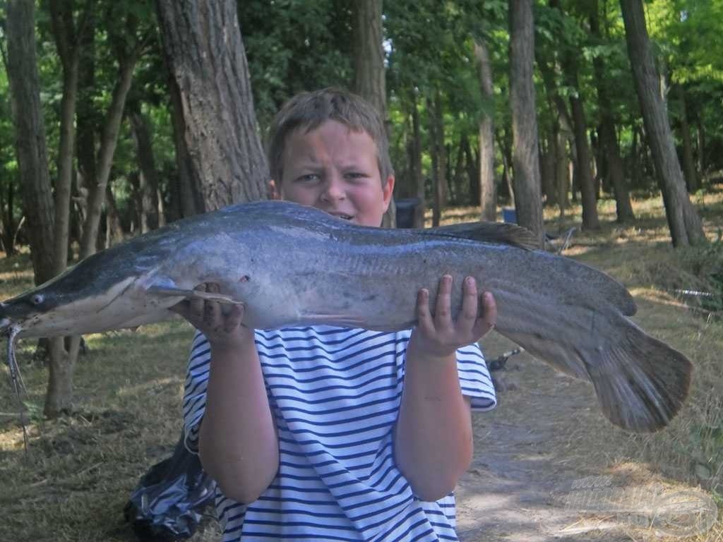 Életem legnagyobb hala: 5 kg-os afrikai harcsa a békéscsabai Néveri-tóból - nagyon örültem neki!