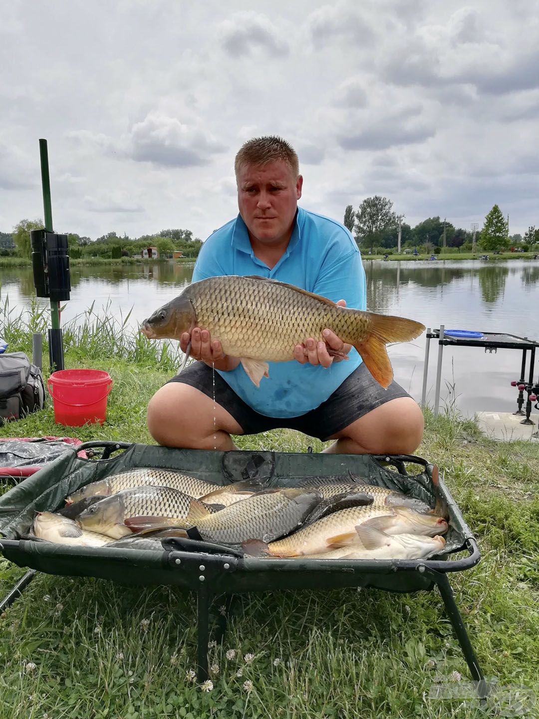 Pontyban sem volt hiány. Íme, Tormási Attila gyönyörű zsákmányának egy része