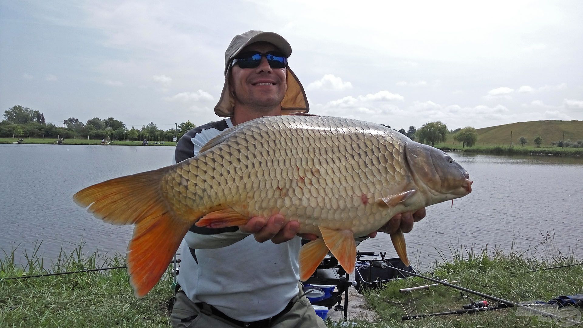 A legtöbb halat, 57.680 g-ot, Pintér Zoltán fogta ezen a napon