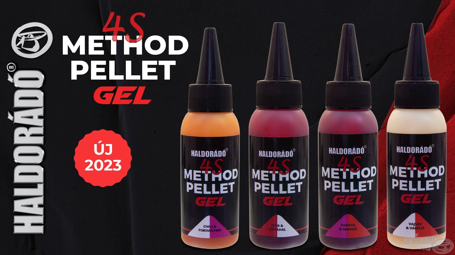 Négy változatban érhető el a kínálatban a 4S Method Pellet Gel is