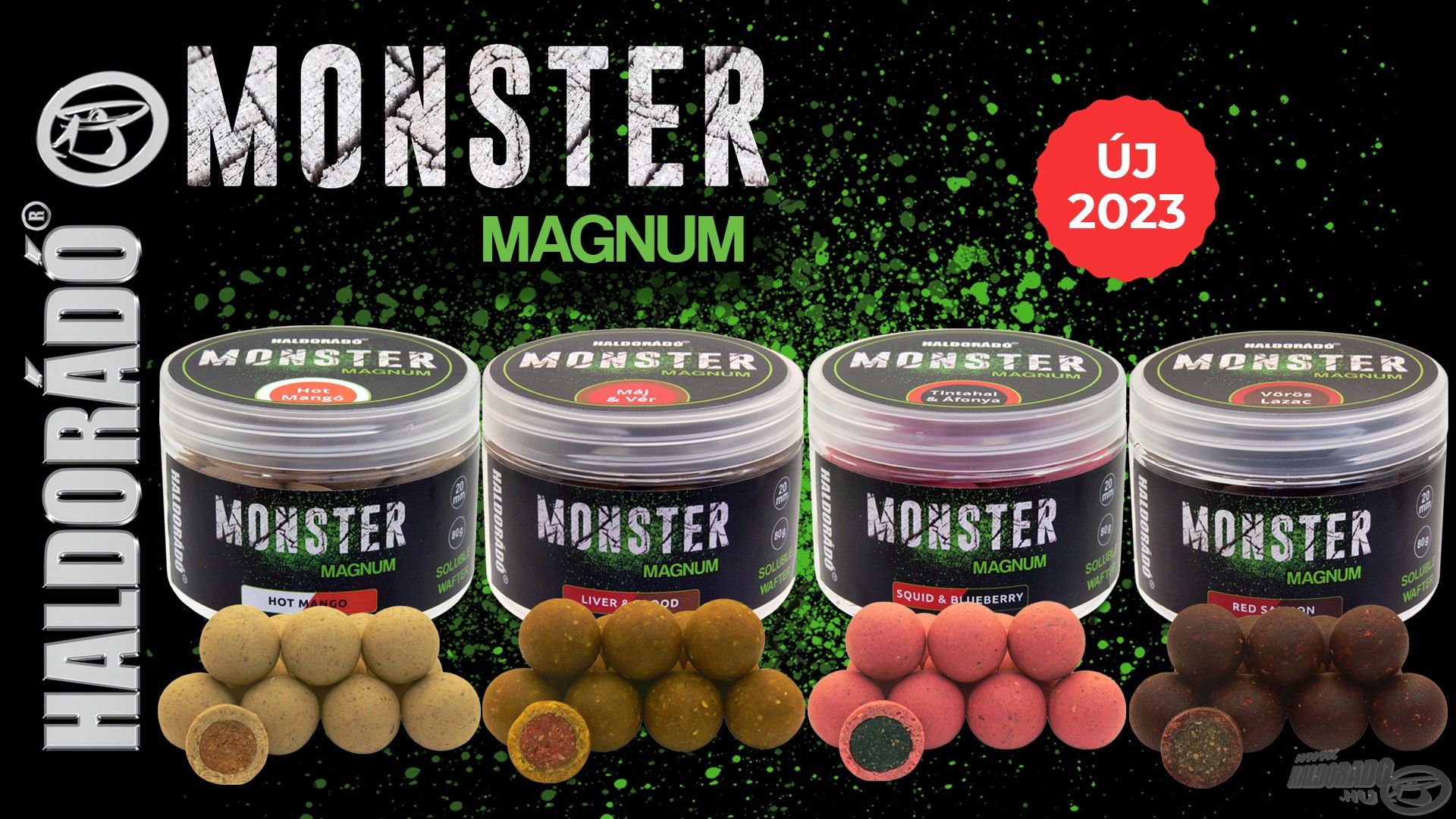 A MONSTER Magnum speciális nagyhal-csali