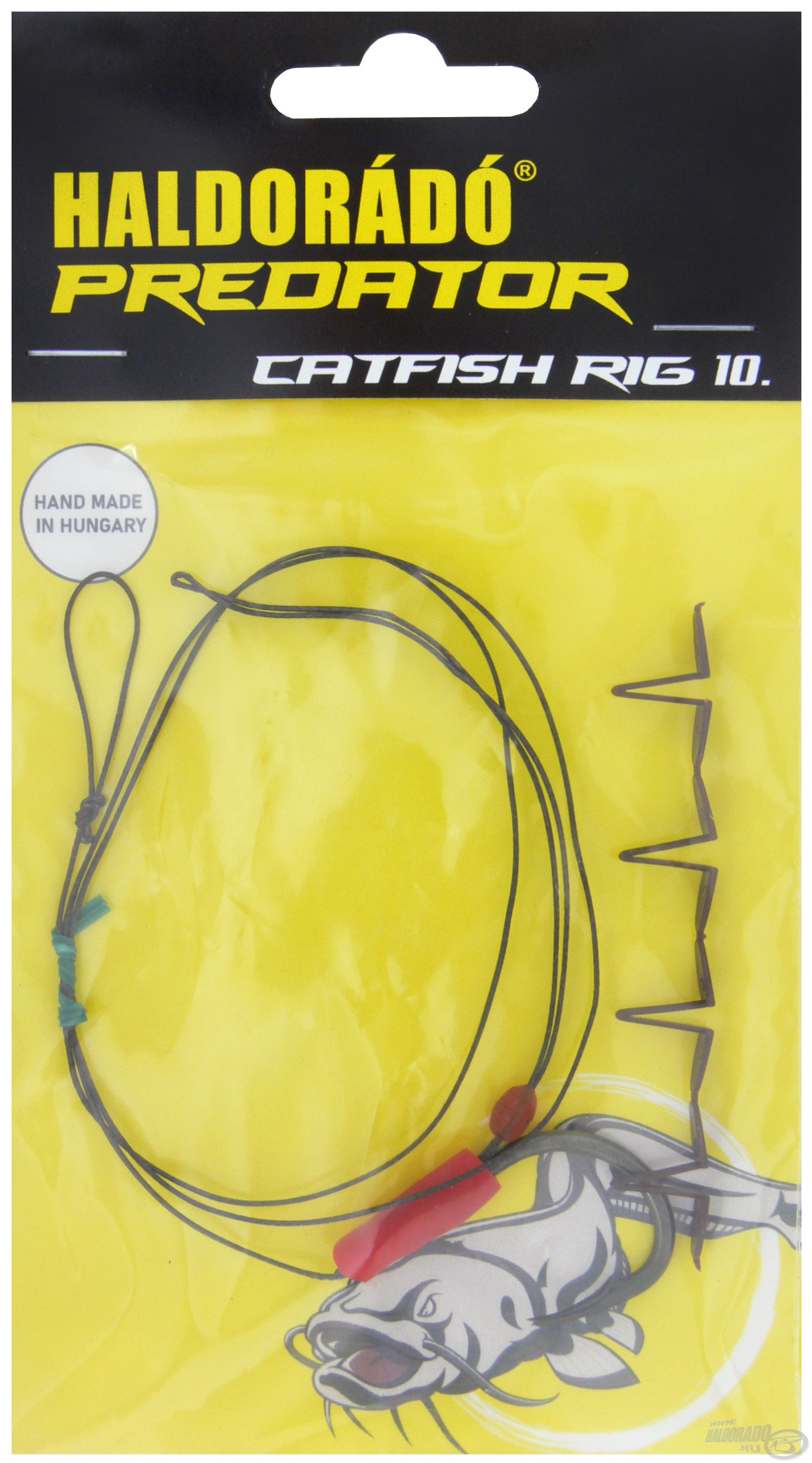 Íme, a Haldorádó Predator Catfish Rig 10 – Pelletes horogelőke