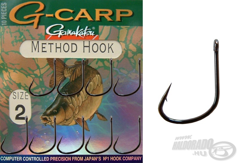 G-Carp Method Hook - a legmegbízhatóbb nagyhalas horgok egyike