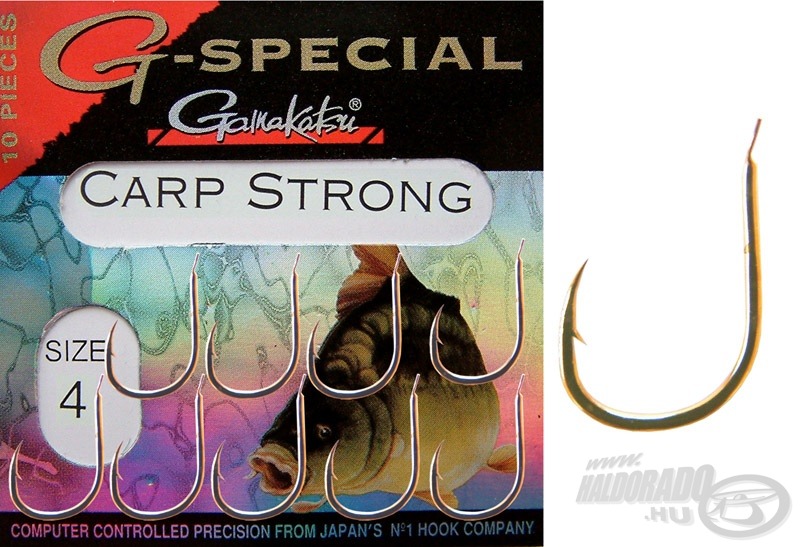 Carp Strong - kicsi, de erős: akár egy 10 kg feletti pontyot is megtart!