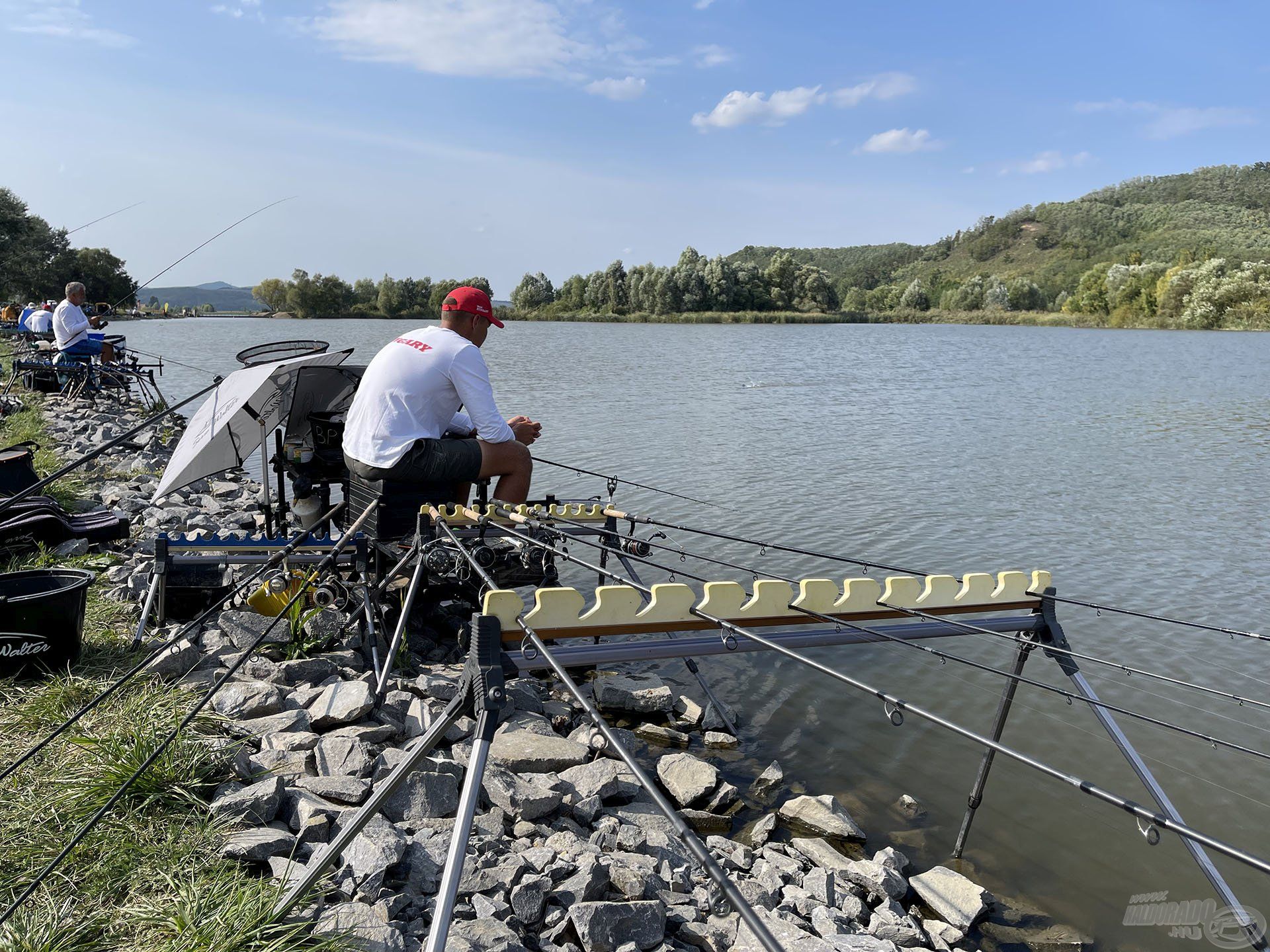 A „D” szektorban elsősorban Bakó Peti bajnoki taktikájára alapoztunk