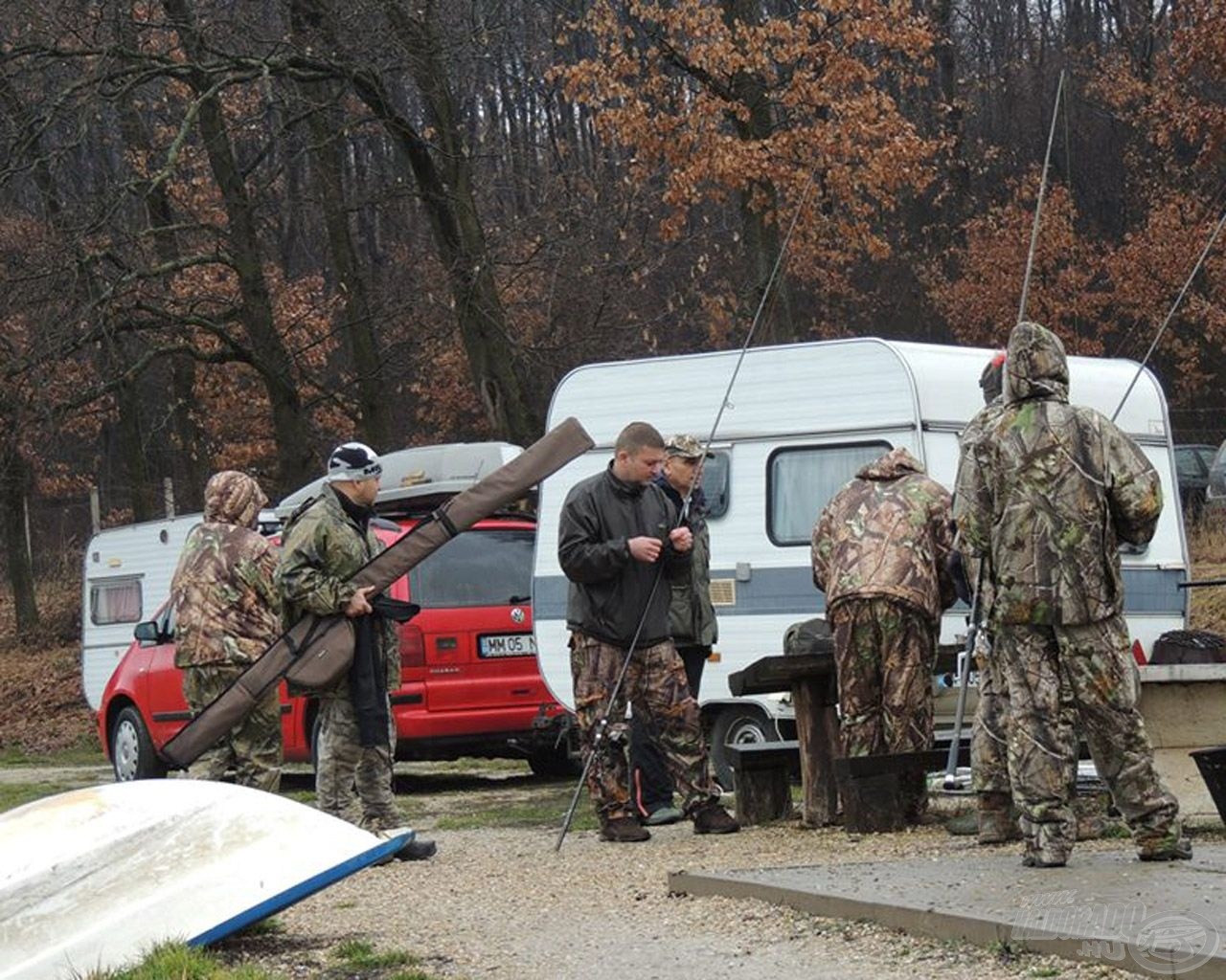 A felkészülés percei… verseny ez is, így volt némi feszültség, de a hangulat jóval oldottabb volt