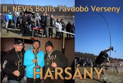 II. Nevis Bojlis Távdobó Verseny képes beszámoló, Harsány