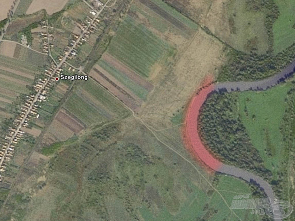 A versenypálya műholdképe Forrás: Google Earth