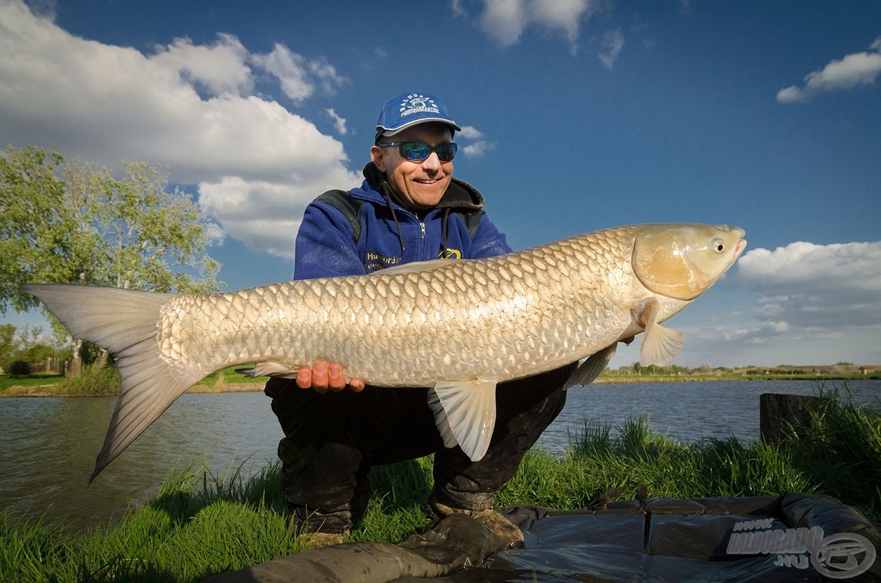 Időnként kapitális, 10 kg feletti halakkal is összehozott a jó sors