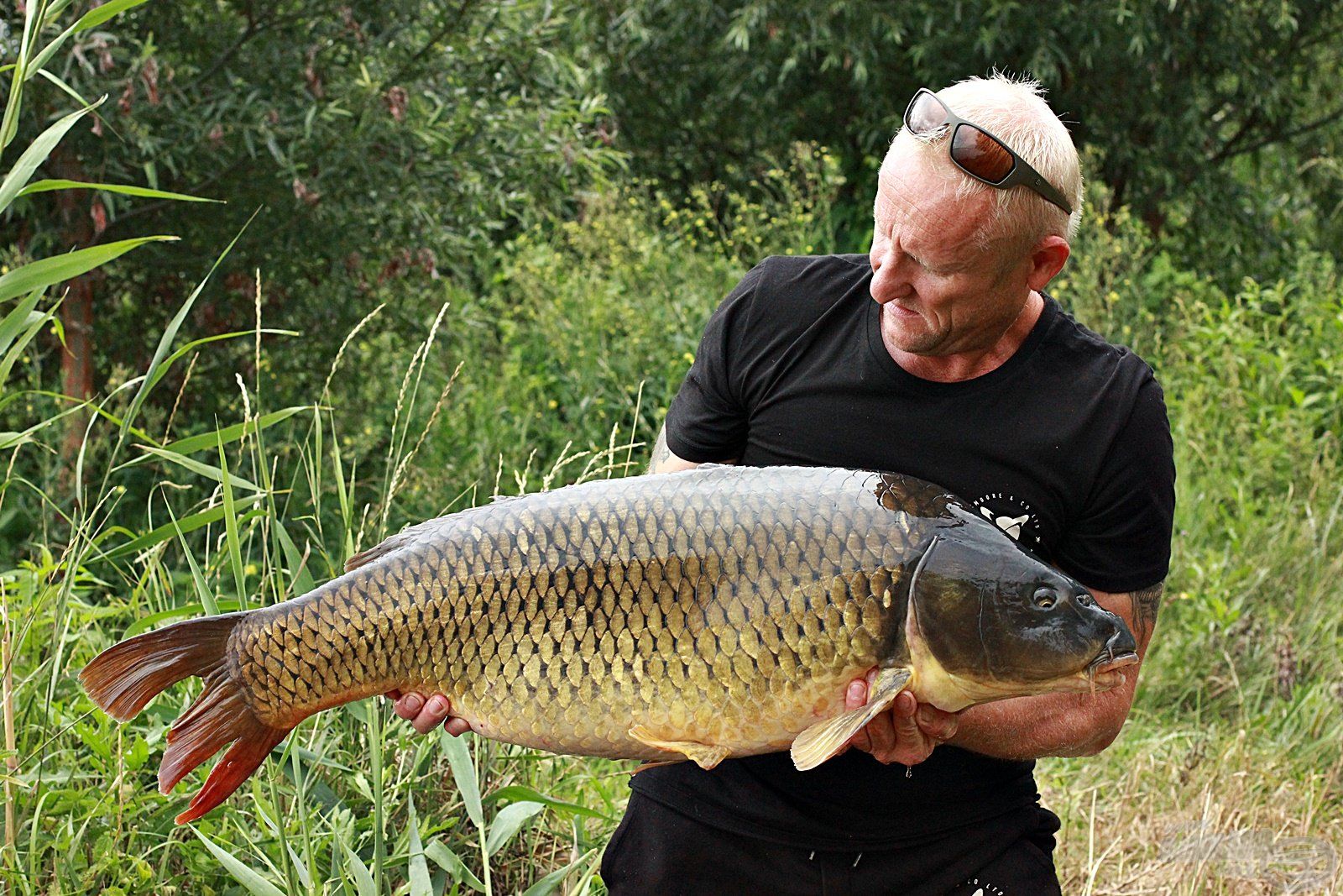 Az egyik 16 kg-os hal az első kapások eredménye volt