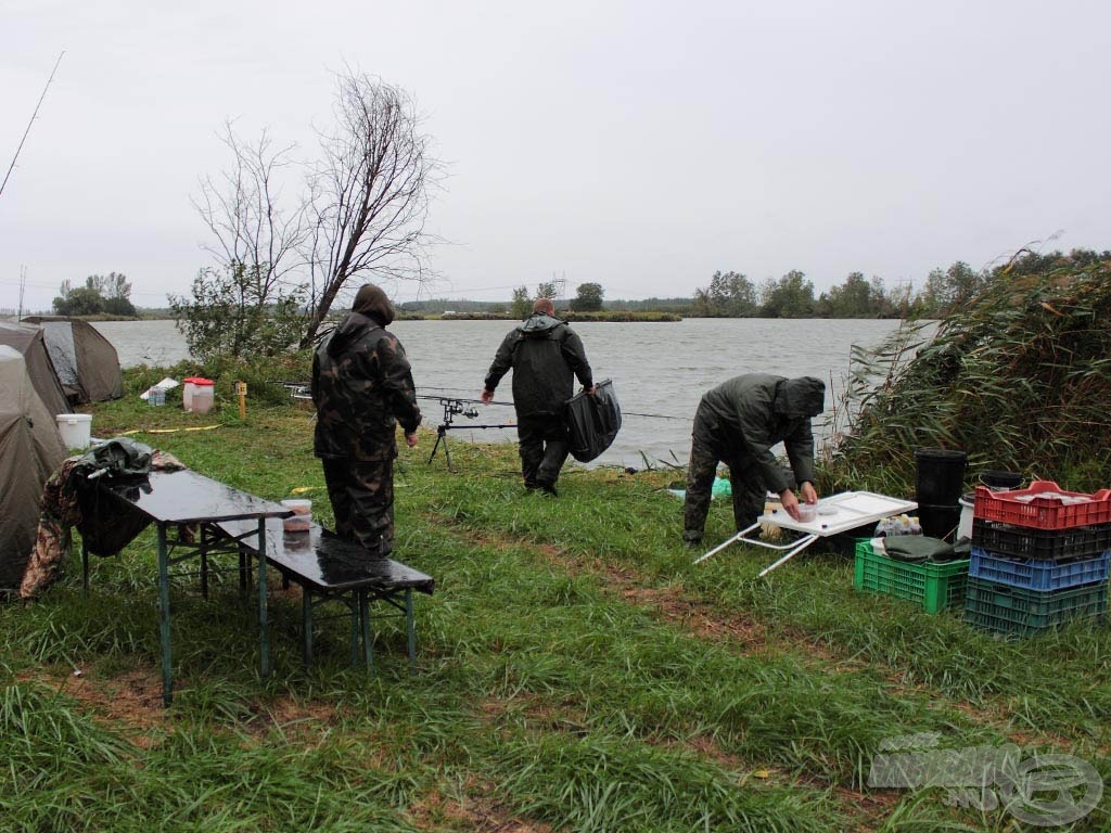 A szélvihar a mérlegelést is nagyban nehezítette