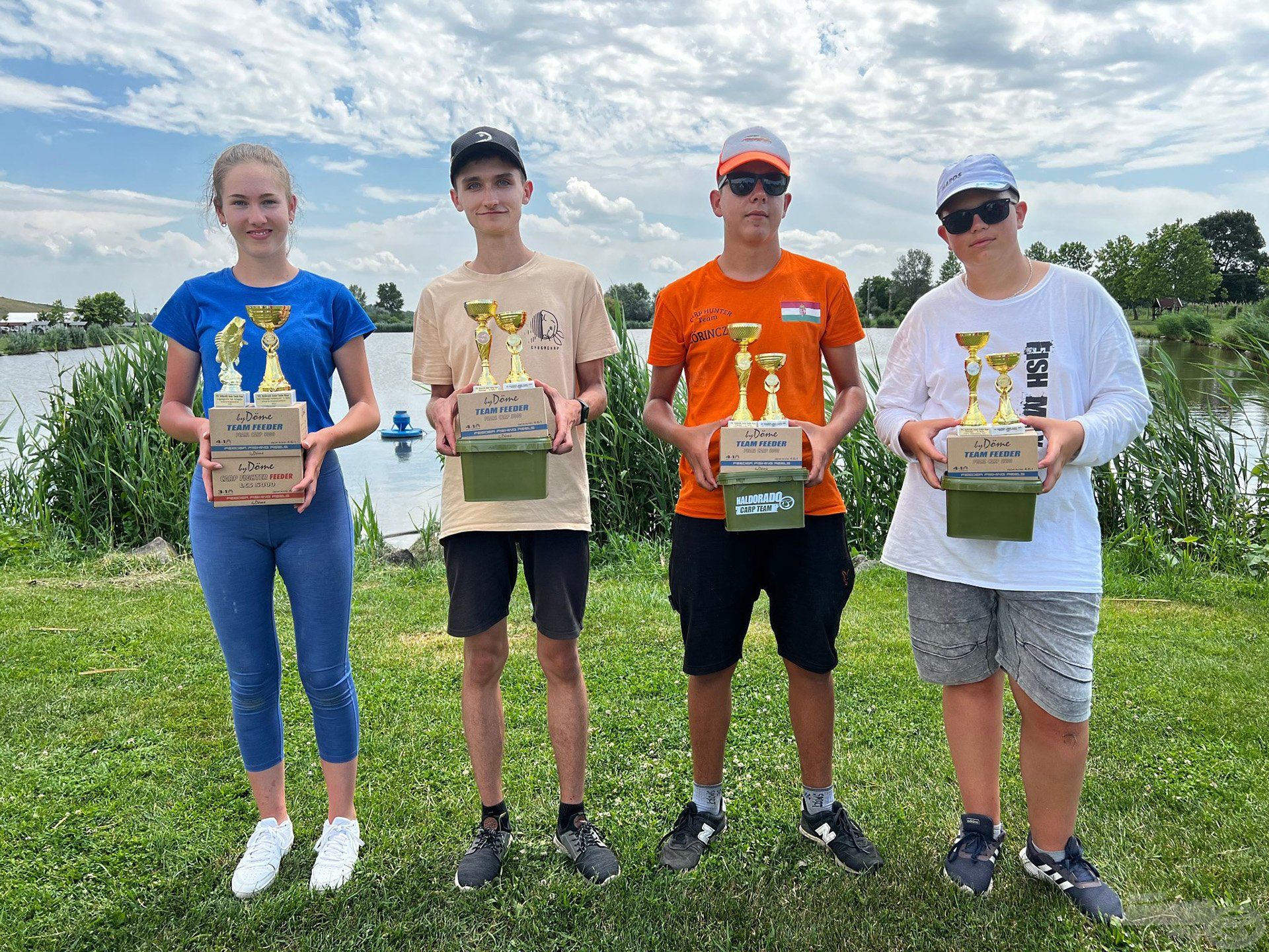 A VIII. Haldorádó Junior Feeder Kupa ifjúsági kategóriájának legjobbjai