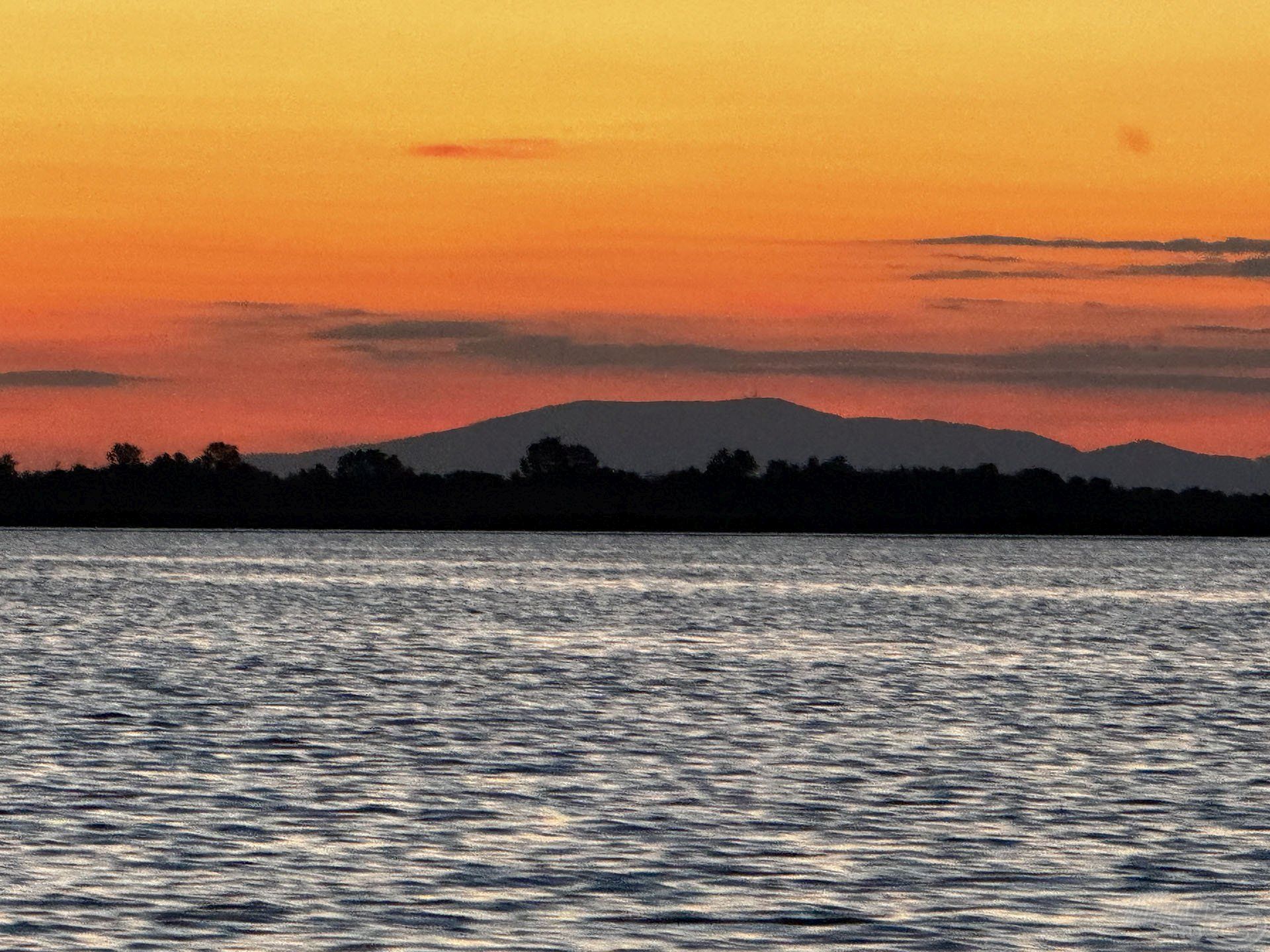 Utolsó, augusztusi próbálkozásunk napnyugtája