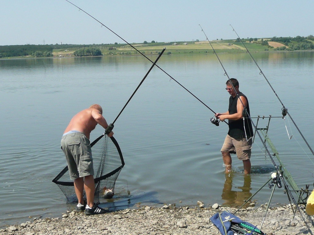 Akció közben a győztes csapat