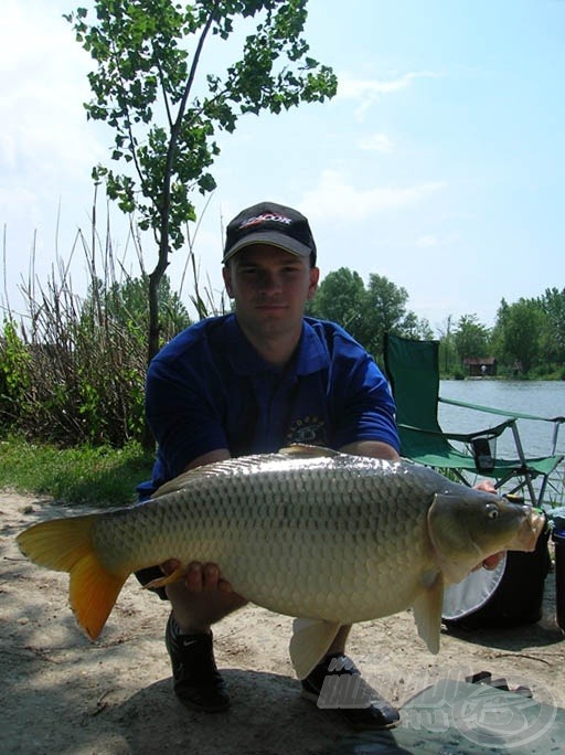 A nap első pontya 7,5 kg-os volt