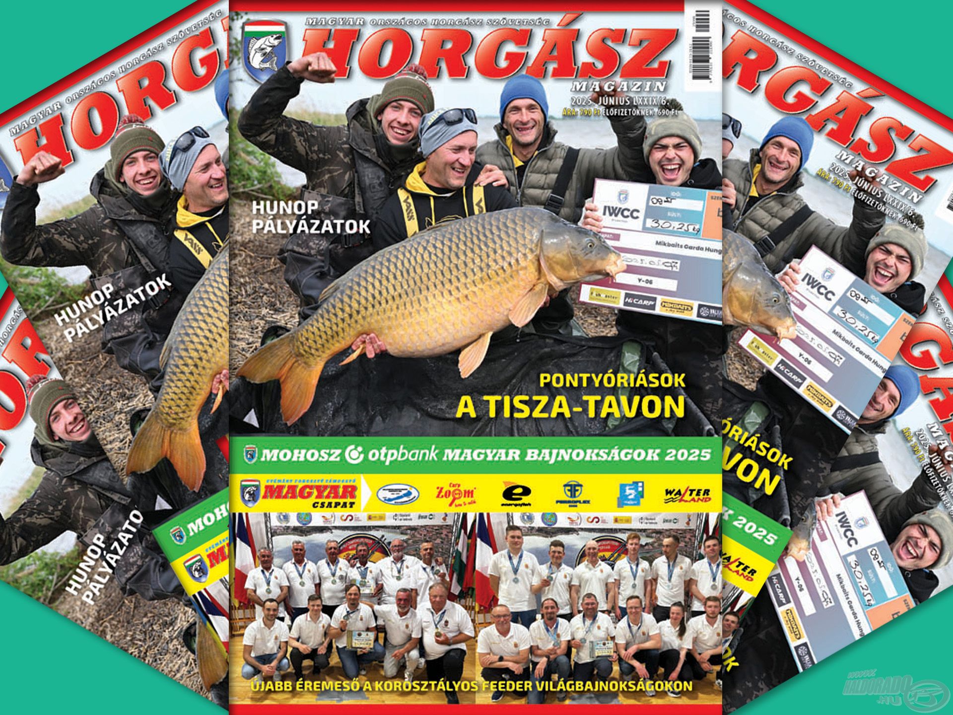 Megjelent a Magyar Horgász 2025. júniusi száma