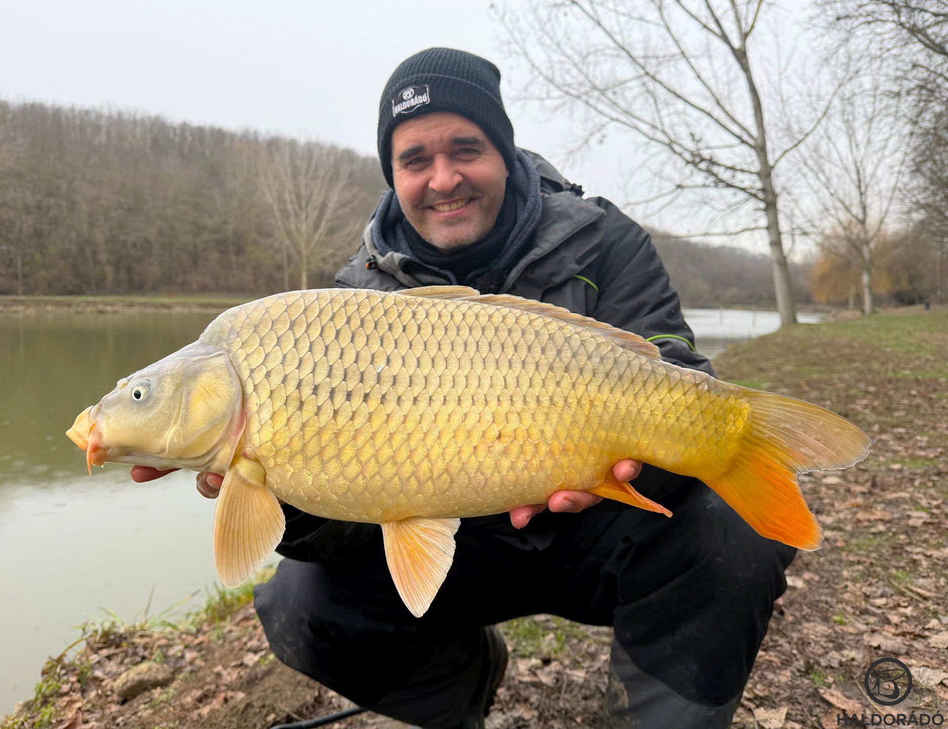 A nagy csalit a keszegek és a kárászok nem bírták bekebelezni